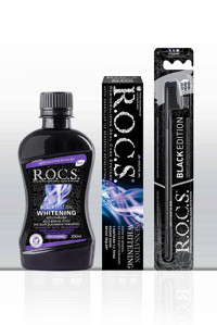 R.O.C.S. Black Edition Organik Florürsüz Diş Macunu 74 gr