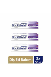 Sensodyne Hassas Dişler İçin Naneli Florürlü Diş Macunu 3x50 ml