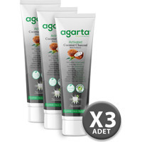 Agarta Hindistan Cevizi Organik Florürsüz Diş Macunu 3x100 ml