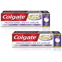 Colgate Total Profesyonel Naneli Florürlü Diş Macunu 2x75 ml