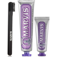 Marvis Yasemin Florürlü Diş Macunu 85 ml + Marvis Diş Macunu 25 ml + Orta Sert Diş Fırçası