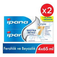 İpana Komple 7 Naneli Florürlü Diş Macunu 2x65 ml