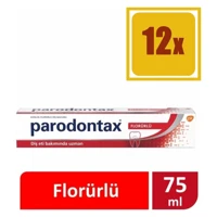 Parodontax Naneli Florürlü Diş Macunu 12x75 ml