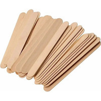 Mivelacure Ahşap 100 Adet Ağda Spatulası