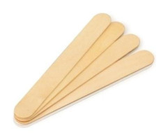 Turk Ahşap 100 Adet Ağda Spatulası