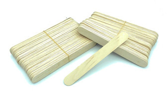 Tempo Di Saldi Ahşap 100 Adet Ağda Spatulası