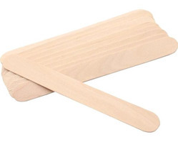 Divine Ahşap 100 Adet Ağda Spatulası