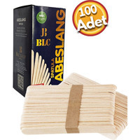 Blc Ahşap 100 Adet Ağda Spatulası