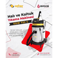 Safran EDW 722 C Dikey Vakumlu Koltuk Ve Halı Yıkama Makinesi