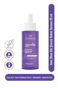 Harrem Seen Shine Aydınlatıcı Kırışıklık Karşıtı Göz Çevresi Serumu 30 ml
