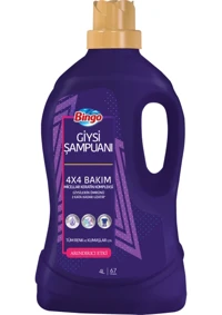 Bingo Arındırıcı Renkliler İçin 67 Yıkama Sıvı Deterjan 4 lt