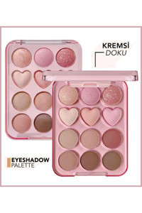 Rowenarose No 02 Krem Glitter Palet Göz Farı
