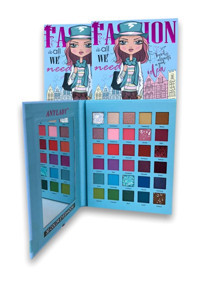 Tikatti 30 Renkli Toz Glitter-Mat Far Paleti