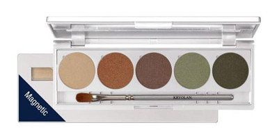 Kryolan Shades 5 Colors Cape Town Toz Işıltılı - Mat Göz Farı