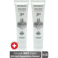 Swident Pearl White Florürsüz Diş Macunu 2x100 ml