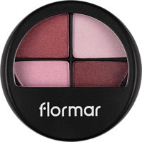 Flormar Quartet - 402 Pink Flamingos Toz Mat Far Paleti