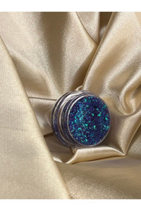 Tolstoy Chunky Purple Toz Simli Glitter Tekli Göz Farı