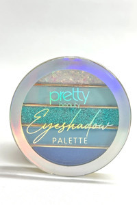 Pretty Beauty 5'li Mini Jel Simli Mat Palet Göz Farı