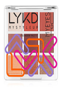 Lykd 9'lu Jel Işıltılı - Mat Far Paleti