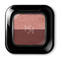 Kiko New Bright Duo 11 Bright Coral / Wine Toz Işıltılı - Mat Palet Göz Farı