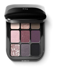 Kiko New Glamour Multi Finish 04 Mauve Selection Toz Işıltılı - Mat Palet Göz Farı