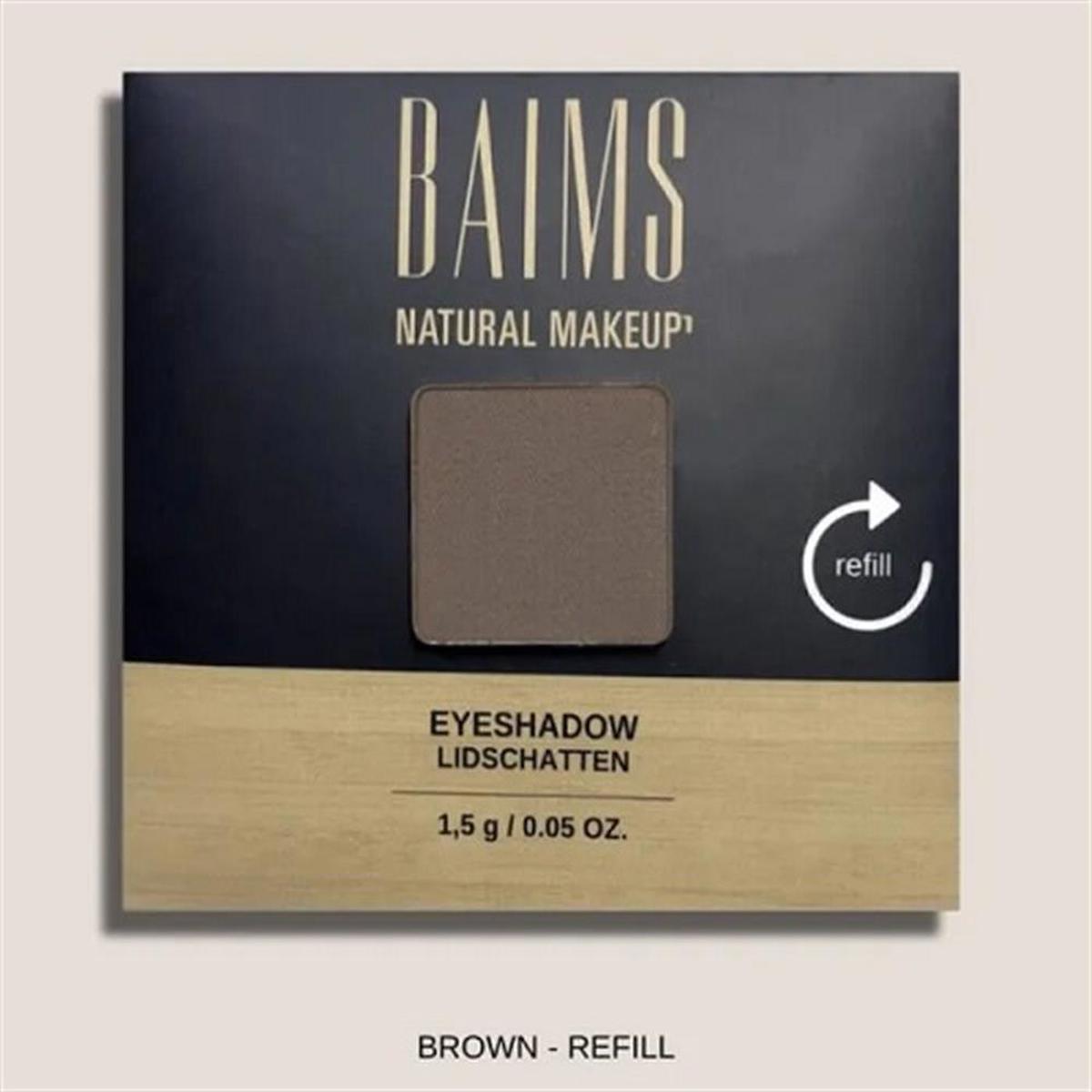 Baims Brown Kalem Mat Tekli Göz Farı
