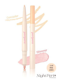 Peripera Sugar Twinkle Duo 07 Pink Linen Çift Taraflı Jel Işıltılı Göz Farı