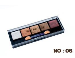 Top Beauty No:06 Metalik Simli Işıltılı Palet Far Paleti