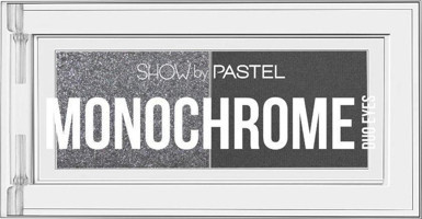 Pastel Monochrome Duo - 32 Blackout Jel Işıltılı - Mat Far Paleti