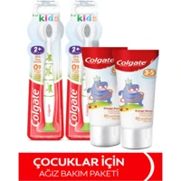 Colgate Portakal Florürsüz 3-5 Yaş Çocuk Diş Macunu 2x60 ml