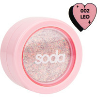 Soda 002 Leo Likit Simli Glitter Tekli Göz Farı