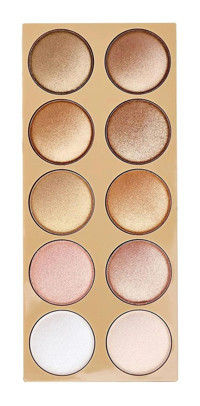Zeynabeauty Diamond 10'lu 01 Toz Işıltılı Palet Göz Farı