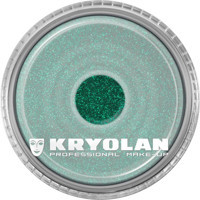 Kryolan Glimmer Fine 02901-03 Emerald Green Toz Simli Glitter Tekli Göz Farı