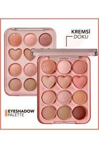 Rowenarose No 01 Krem Glitter Palet Göz Farı