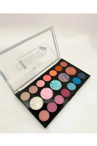 Serashine 19'lu Toz Glitter-Mat Far Paleti