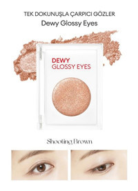 Missha Dewy Glossy Shooting Brown Toz Işıltılı Tekli Göz Farı