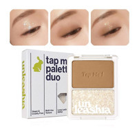 Unleashia Tap Me Palette Duo No:3 Rub-a-dub Toz Işıltılı - Mat Göz Farı