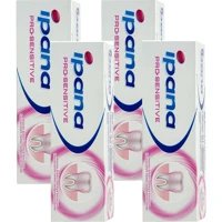 İpana Pro Sensıtıve Naneli Florürlü Diş Macunu 4x75 ml