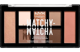 Nyx Professional Matchy Monochromatıc 003 Camel Toz Işıltılı - Mat Far Paleti