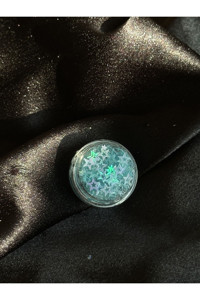 Tolstoy Turquoise Stars Toz Glitter Göz Farı