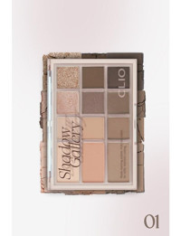 Clio 01 Shadow Gallery Likit Işıltılı - Mat Far Paleti
