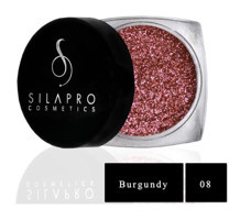 Silarpo Cosmetics Burgundy Toz Simli Glitter Tekli Göz Farı