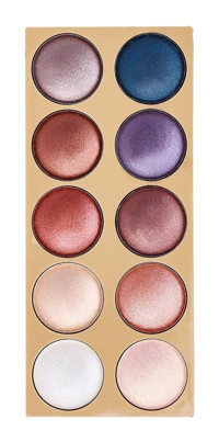 Zeynabeauty Diamond 10'lu 03 Toz Işıltılı Palet Göz Farı