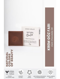 Bade Natural Dark Chocolate 06 Krem Işıltılı Tekli Göz Farı