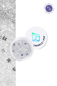 Twinkle Pop 7 Silver Banzza Toz Simli Glitter Tekli Göz Farı