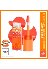Nyx Duck Plump 13 Peach Out Dolgunlaştırıclı Dudak Parlatıcısı