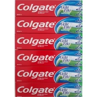 Colgate Üçlü Etki Naneli Florürlü Diş Macunu 6x50 ml