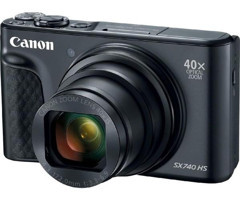 Canon Powershot Sx740 4K Kompakt Dijital Fotoğraf Makinesi Siyah