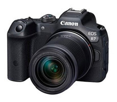 Canon Eos R7 Body 18-150 mm 4K Aynasız Dijital Fotoğraf Makinesi Siyah