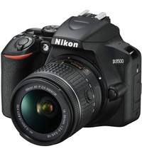 Nikon D3500 18-55 mm Full HD DSLR Dijital Fotoğraf Makinesi Siyah